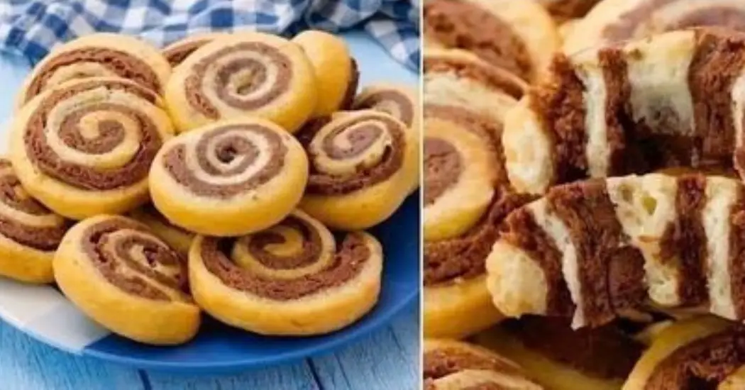 Biscuiți Spiralați în Două Culori