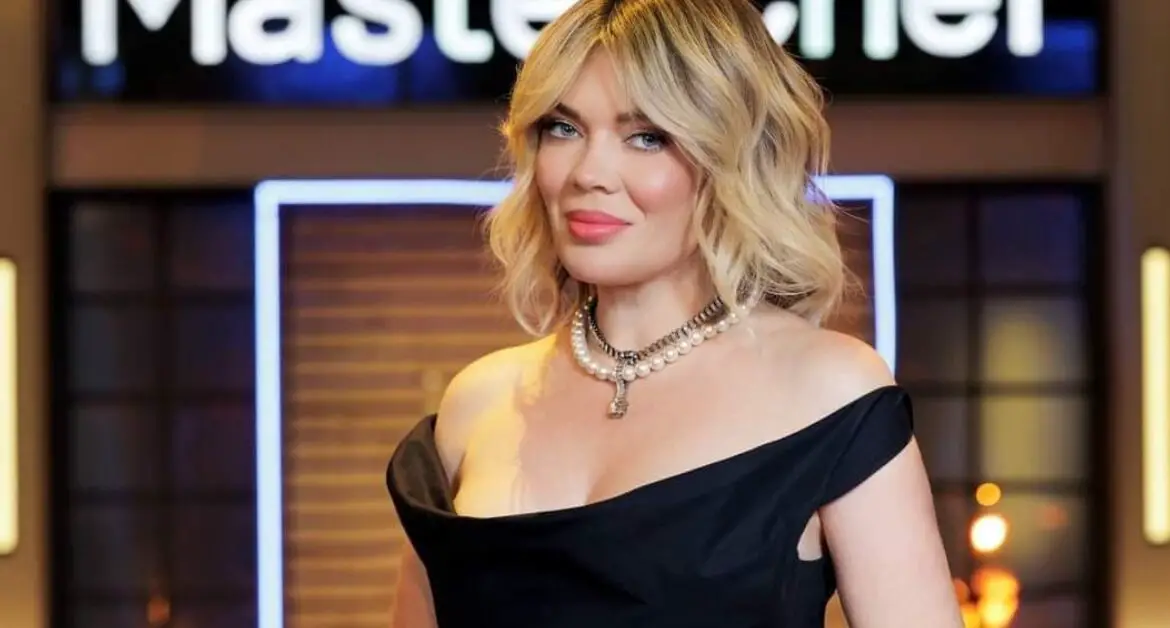 Gina Pistol, noua prezentatoare Masterchef România, alături de Bontea, Scărlătescu și Dumitrescu