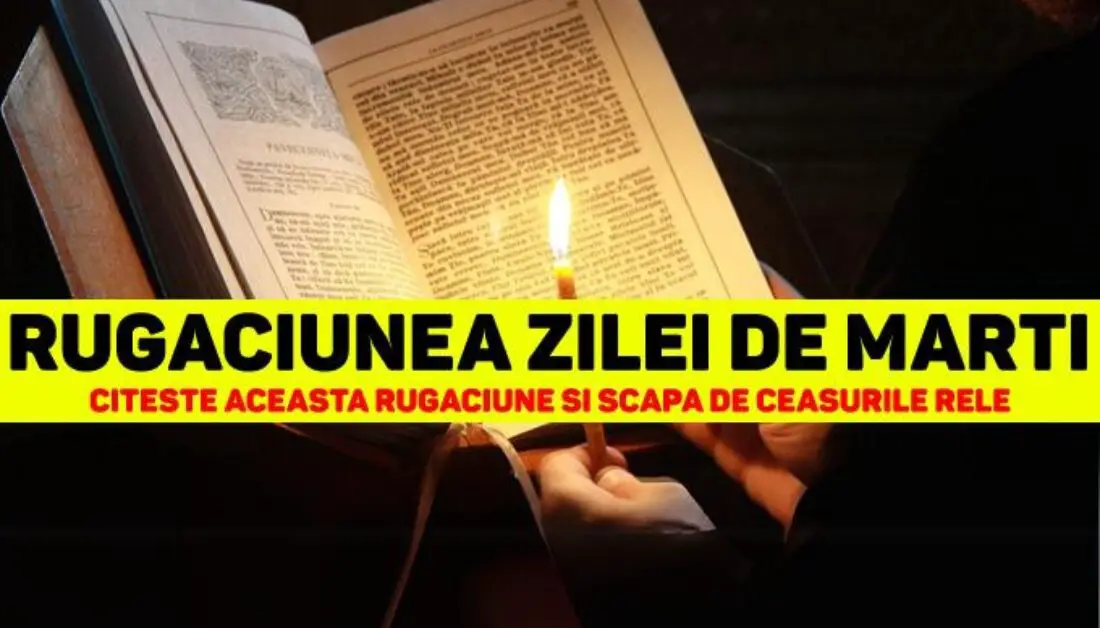 Rugăciunea pentru Marțea Sfântă – Liniște și Protecție