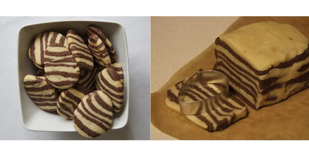 Biscuiți de Paște bicolori – fragede și jucăuși, în formă de ouă